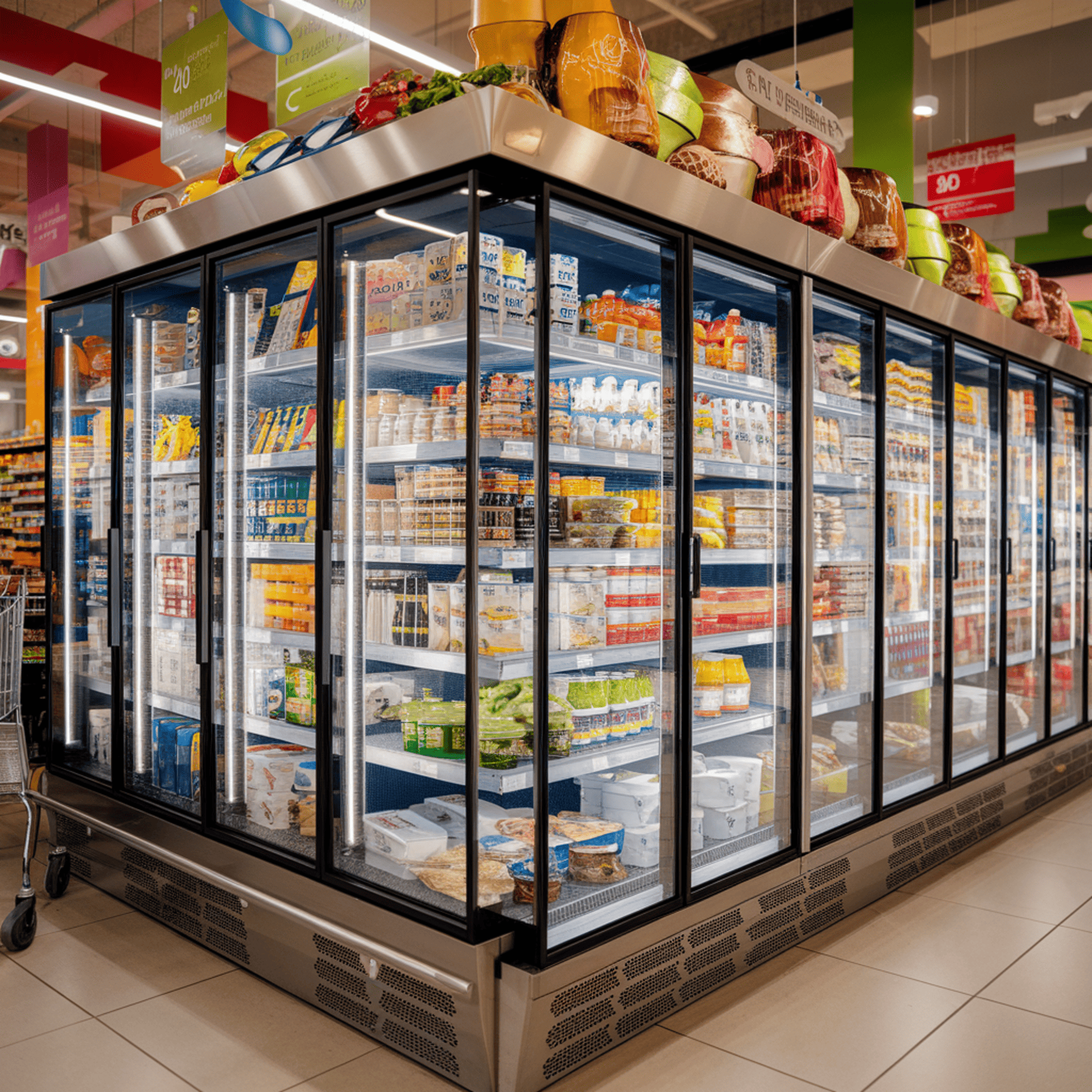 commercial refrigeration installation