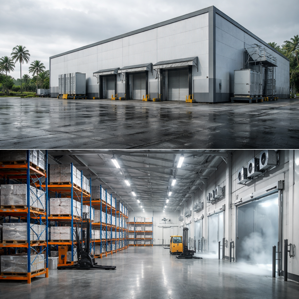 Frosta Cold Storage Project – Ernakulam (Eramallur) | Antes Global Cold Storage Project